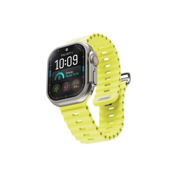 VONMÄHLEN Wave Band 3. Neon Yellow, Apple Watch - 44 / 45 / 46 / 49mm VONMÄHLEN Wave Band 3. Neon Yellow, Apple Watch - 44 / 45 / 46 / 49mm