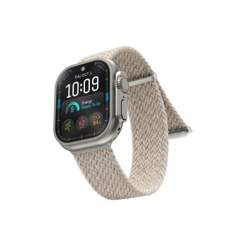 VONMÄHLEN Woven Loop 2, Cream, Apple Watch - 44 / 45 / 46 / 49mm VONMÄHLEN Woven Loop 2, Cream, Apple Watch - 44 / 45 / 46 / 49mm