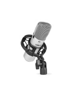 Vonyx Microphone à condensateur CM400 Argent