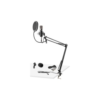 Vonyx CMS 400 Studio Set, Mikrofon, Tischarm, Popfilter, Sipnne,cable Vonyx CMS 400 Studio Set, Mikrofon, Tischarm, Popfilter, Sipnne,cable