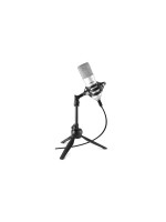 Vonyx Microphone à condensateur CM300S Argent