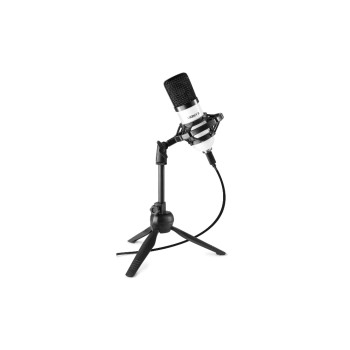 Vonyx CM300W, USB-Mikrofon, Tischstativ, Spinne, cable Vonyx CM300W, USB-Mikrofon, Tischstativ, Spinne, cable