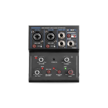 Vonyx VMM301, 3-Kanal Mischpult with USB Audio Interface
