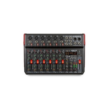 Vonyx VM-KG10, 10-Channel Mixer, Multi-FX, EQ/USB/MP3