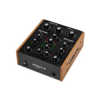 Vonyx VDJ250, DJ Mixer, Rotary, 2-Kanal, BT Vonyx VDJ250, DJ Mixer, Rotary, 2-Kanal, BT