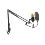 Vonyx Microphone à condensateur CMS400B Studio-Set