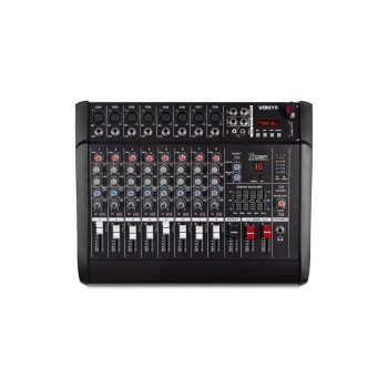 Vonyx AM8A Powermixer, 8-Kanal, DSP, USB, SD, BT, MP3 Vonyx AM8A Powermixer, 8-Kanal, DSP, USB, SD, BT, MP3