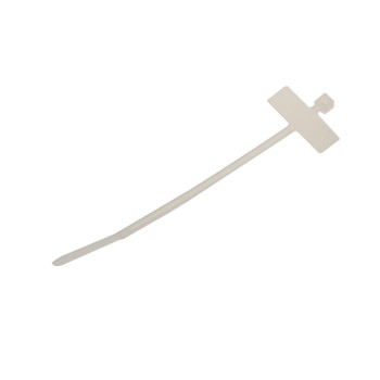 Beschriftungs-cablebinder 100 x 2.5mm, 100 pces, transparent