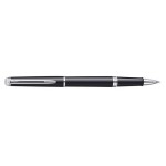 WATERMAN Stylo à bille roulante Hémisphère CT fin (F), Noir