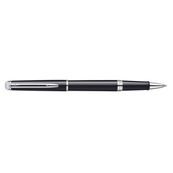WATERMAN Stylo à bille roulante Hémisphère CT fin (F), Noir WATERMAN Stylo à bille roulante Hémisphère CT fin (F), Noir