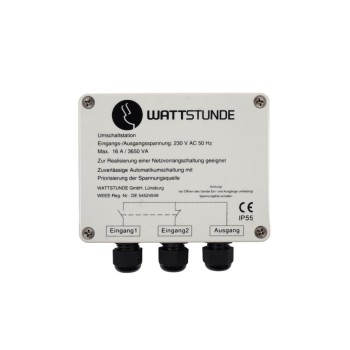 WATTSTUNDE Circuit de priorité au réseau WS16ANVS 16A WATTSTUNDE Circuit de priorité au réseau WS16ANVS 16A