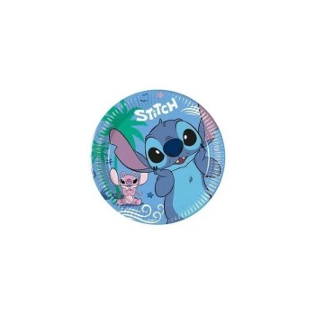 Fiesta Teller Stitch, blue, 23 cm, 8 Stück, Papier FSC