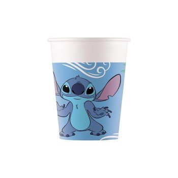 Fiesta Becher Stitch, blue, 200 ml, 8 Stück Papier FSC