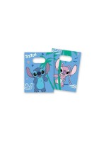 Fiesta Geschenktasche Stitch, blau, 4 Stück, Papier FSC