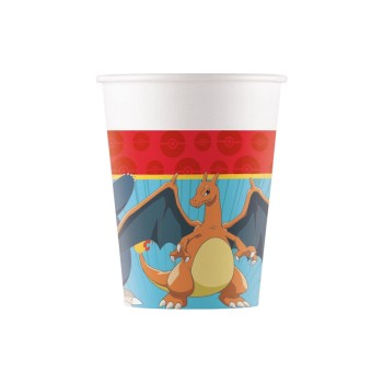 Fiesta Becher Pokemon, 200 ml, 8 Stk, Papier FSC