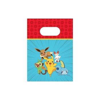 Fiesta Geschenktasche Pokemon, 4 Stk, Papier FSC