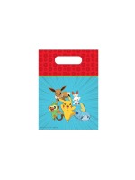 We fiesta Party Sac cadeau Pokémon 6 Pièce/s, Multicolore