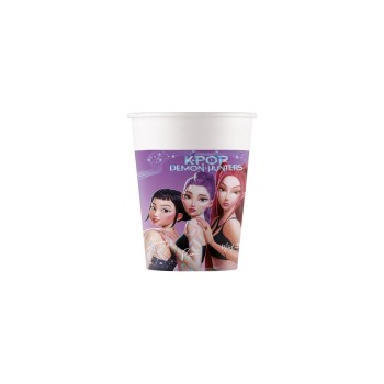 Fiesta Becher K-Pop Demon, 200 ml, 8 Stk, Papier FSC