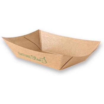 Webstar Barquette à snacks Tasty 100 ml papier kraft brun 50 Pièce/s