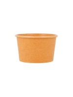 Webstar Glacébecher 120ml 50 Stk, Karton, braun, Ø 77 x 47 mm