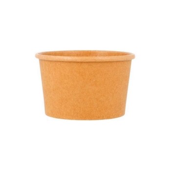 Webstar Glacébecher 240ml 50 Stk, Karton, braun, Ø 94 x 55 mm