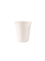 Getränke-Becher Bagasse, 50 Stk. weiss, 2 dl 80mm