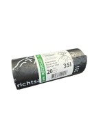 Webstar Kehrichtsäcke 35 Liter 80% Recycled, 20 Säcke/Rolle