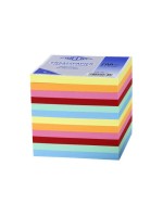 WEDO Zettelbox Ersatzpapier, 700 Blatt, 9 x 9 cm, farbig