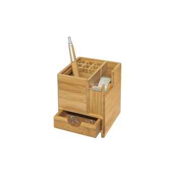 WEDO Stiftehalter Bambus-Serie, Bambus, Grösse: 10.3 x 10.3 x 11.7 cm WEDO Stiftehalter Bambus-Serie, Bambus, Grösse: 10.3 x 10.3 x 11.7 cm