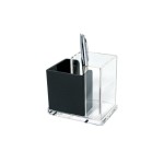 WEDO Stiftehalter Exklusiv Serie, Acryl, Grösse: 12 x 8.5 x 10 cm