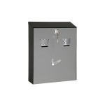 WEDO Cendrier mural Compact Noir