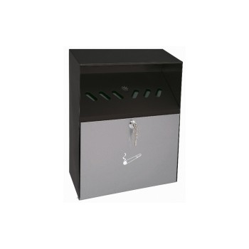 WEDO Wandascher with Wetterschutz, Füllmenge: 6.8 l, Edelstahl