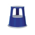 WEDO Tabouret à roulettes Step Métal, Bleu
