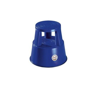 WEDO Rollhocker Step blue, aus bruchfestem Kunststoff
