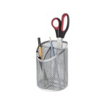 WEDO Stiftehalter Office-Serie Silber, im Gitter-Look