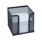 WEDO Zettelbox Office-Serie Schwarz, 700 Blatt, für Blätter 9 x 9 cm