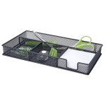 WEDO Stiftehalter Office-Serie Schwarz, im Gitter-Look, Grösse 29 x 16 x 4cm