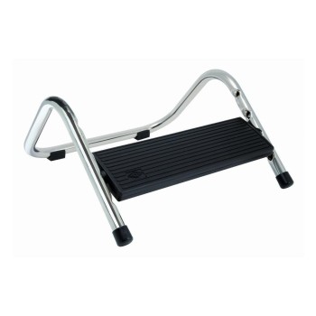 WEDO Fussstütze Trittboy black /Chrom, 4 Höhenstufen, Stand and Rutschfest