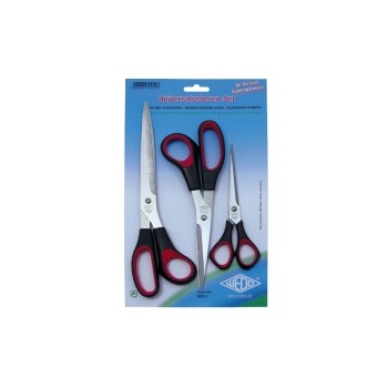 WEDO : Ciseaux universels, set 3x, 16cm, 21 cm, 25.5cm WEDO : Ciseaux universels, set 3x, 16cm, 21 cm, 25.5cm