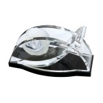 WEDO dérouleur de scotch, en acryl, transparent et noir