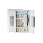 Wedo Schlüsselschrank 32er avec Zahlencode, zur Wandbefestigung, aus Stahlblech,