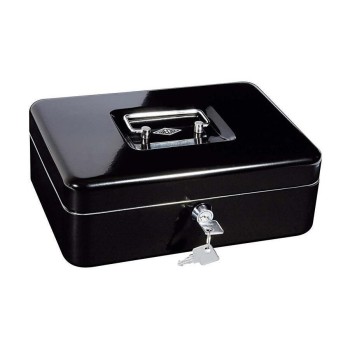 Wedo casette à monnaie, 25 x 18 x 9 cm, noir Wedo casette à monnaie, 25 x 18 x 9 cm, noir