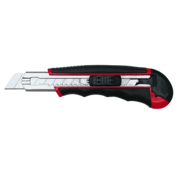WEDO Auto-Load Cutter, 18mm Klinge, Klingenführung aus Metall, gummierter Griff WEDO Auto-Load Cutter, 18mm Klinge, Klingenführung aus Metall, gummierter Griff
