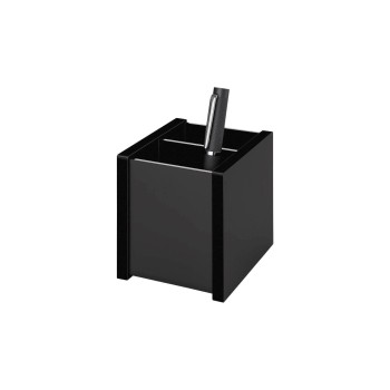 WEDO Stifte-Köcher Black Office, aus Acryl, 2 Fächer WEDO Stifte-Köcher Black Office, aus Acryl, 2 Fächer