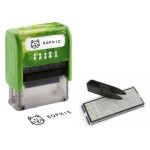 WEDO Tampon Vos affaires 3 lignes, vert