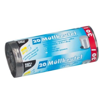 Weita Sacs poubelle Papstar 30 l, 80 Pièce/s
