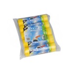 Weita Mehrzweckbeutel 60L/yellow, Pack à 100 Stk, Zugband