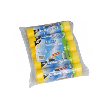 Weita Sacs poubelle Papstar 60 l, 100 Pièce/s