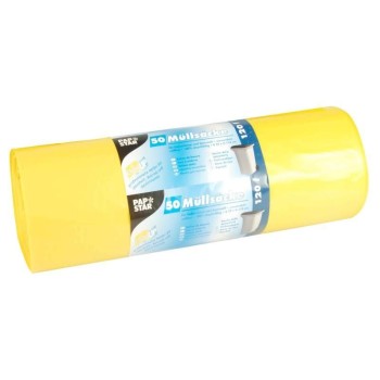 Weita Kehrichtsack 120L/yellow, Pack à 50 Stk,o. Verschluss