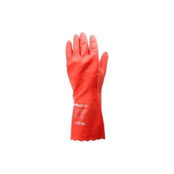 Reinigungshandschuh XL, red, red, vinyl